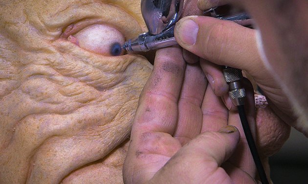 How to Make a Latex Monster Mask: Painting