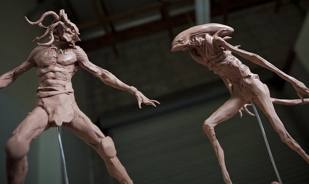 Monster Sculpting Techniques - Alien & Predator with Simon Lee