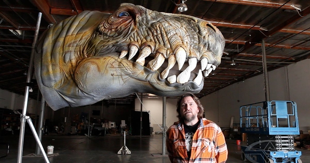 Make a Dinosaur - T-Rex Foam Fabrication - Part Two with Ted Haines