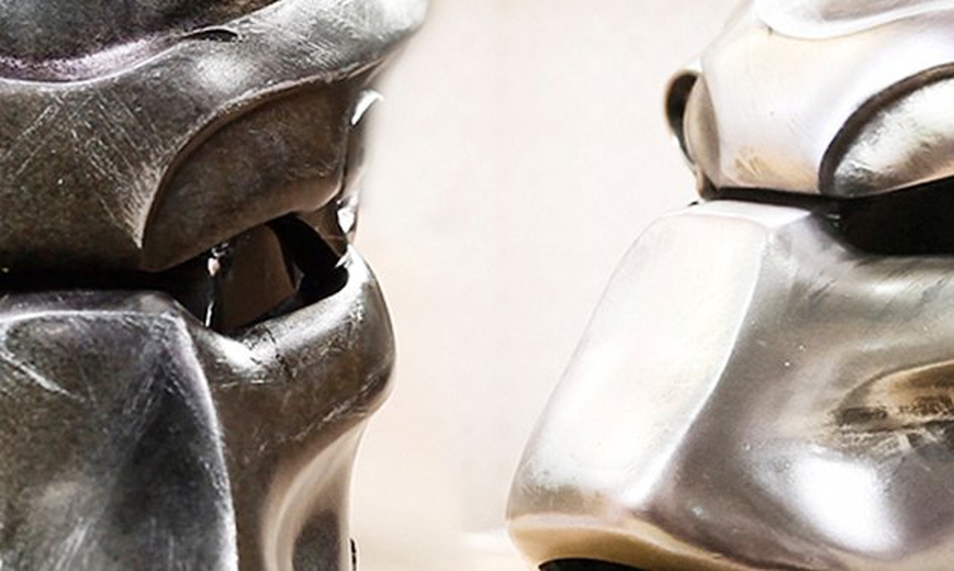 How to Paint Predator Bio Helmet: Metal Base Coat
