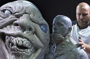 How to Make a Latex Rubber Mask Part 1 - The Sculpture Process