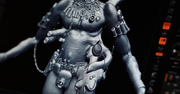 Zbrush Character Design - Using Dynamesh and other Sculpture Techniques in ZBrush with John Mahoney