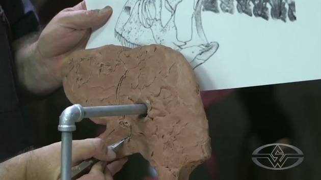 How to Sculpt a Dinosaur: Using Skull Reference
