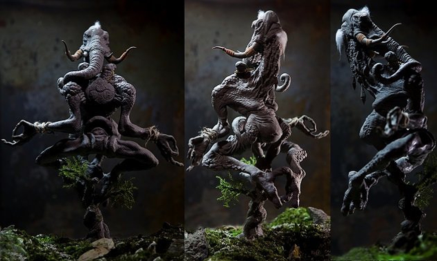 Creature Sculpting Contest Winner: "Anurag'Anan" Sculpture by Lucas "Elenem" Morawski - ARTIST SPOTLIGHT