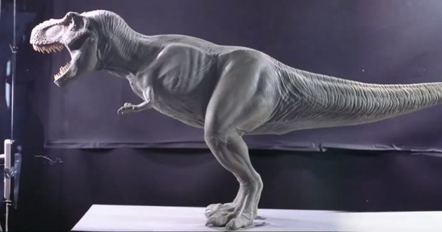 Jurassic Park's T-Rex - Sculpting a Full-Size Dinosaur
