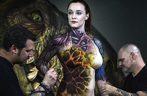 How to Body Paint - The Art of Painting Skin