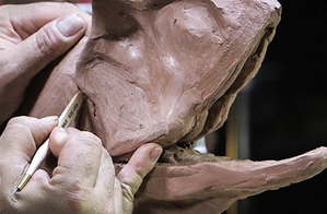 How to Sculpt a Dinosaur Part 1 - Armature Building & Sculpting Primary Forms