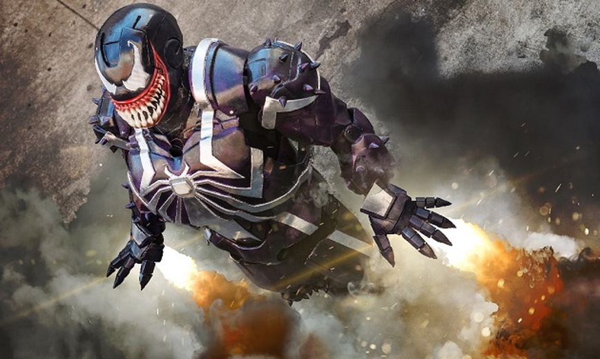 Heroes & Villains Contest Winner: Iron Venom Suit by Robert Abercrombie - ARTIST SPOTLIGHT