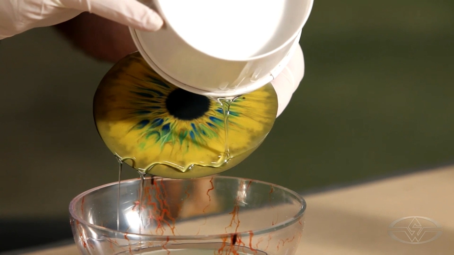 How to Make a Dinosaur - Resin Casting the Eye