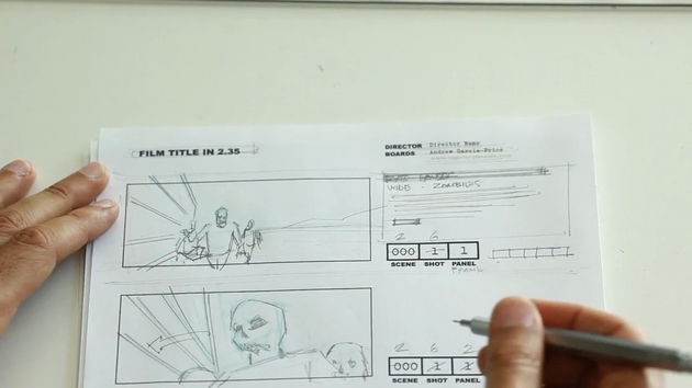 Storyboard Basics: Creating and Using Storyboards to Make a Monster Movie