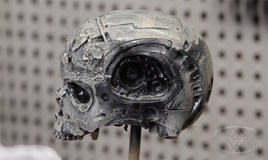 Metallic Painting Techniques - Robot Finishes