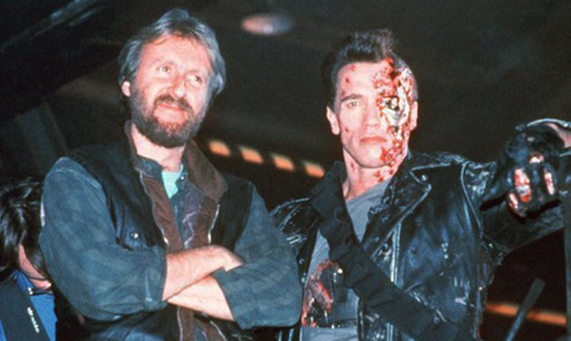 Terminator 2 Disaster: James Cameron bashes "Arnold" T-800 Puppet to Bits
