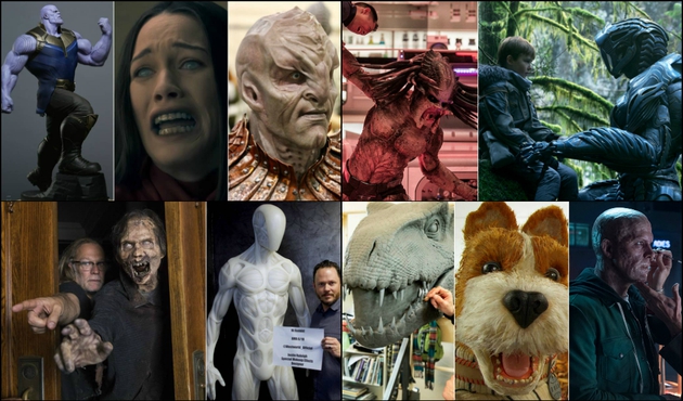 The Top 10 Practical & Makeup Effects of 2018 in Film & Television (As voted by you guys!)