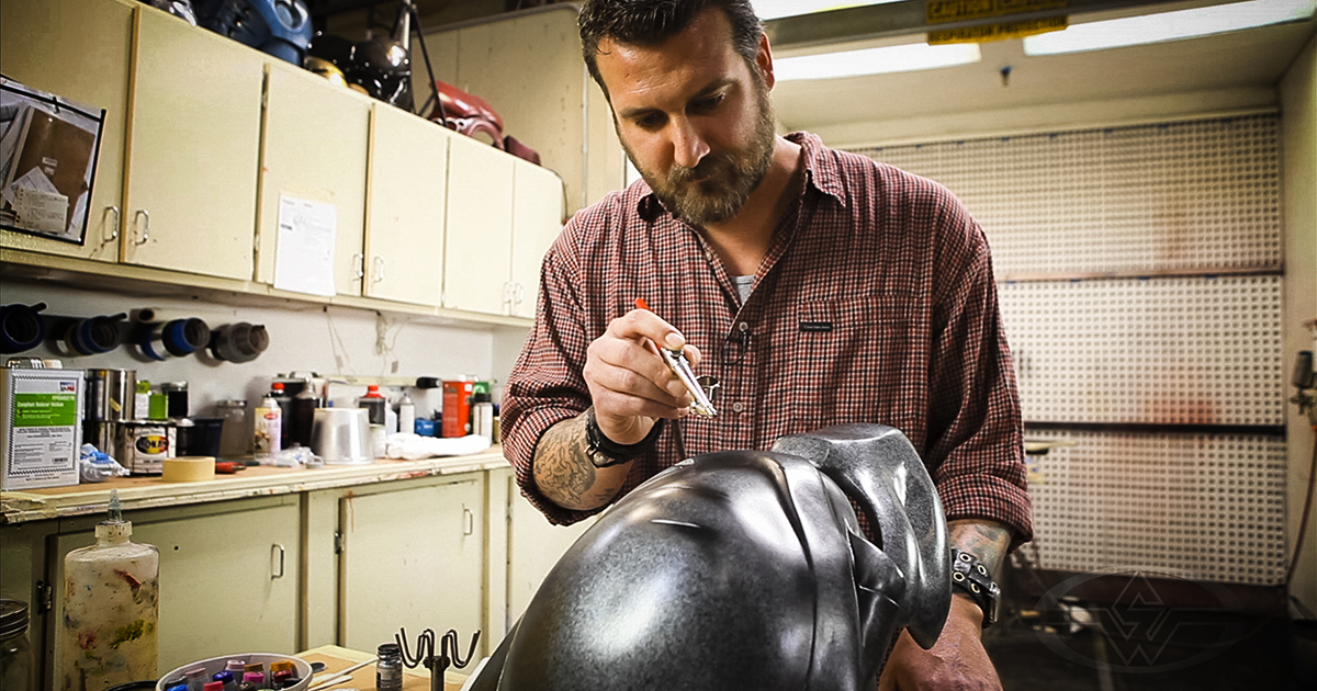 Metallic Painting Techniques Real Metal Effects Stan Winston School