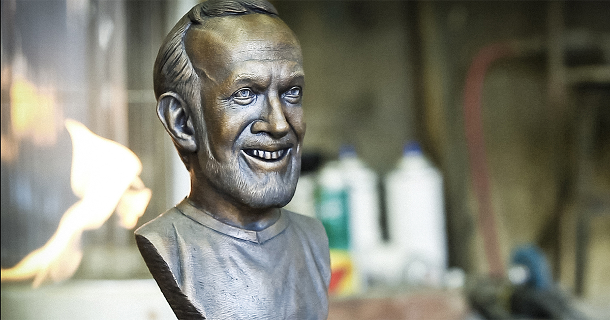 Making a Bronze Sculpture using the Lost Wax Bronzing Process at American Fine Arts Foundry