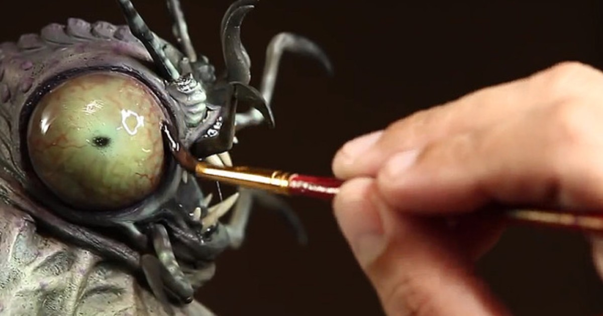 How To Paint Fantastic Monster Maquettes