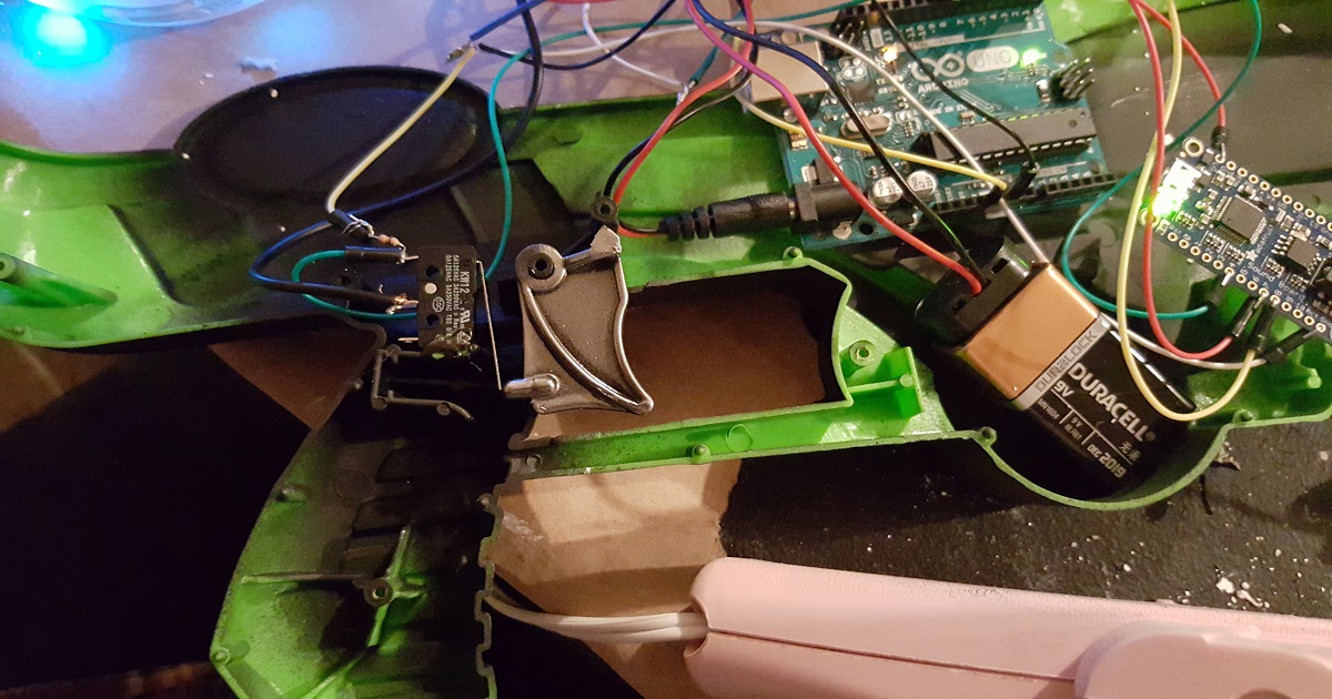 How to Make a Sci-Fi Ray Gun - Arduino Programming Props with SWSCA ...