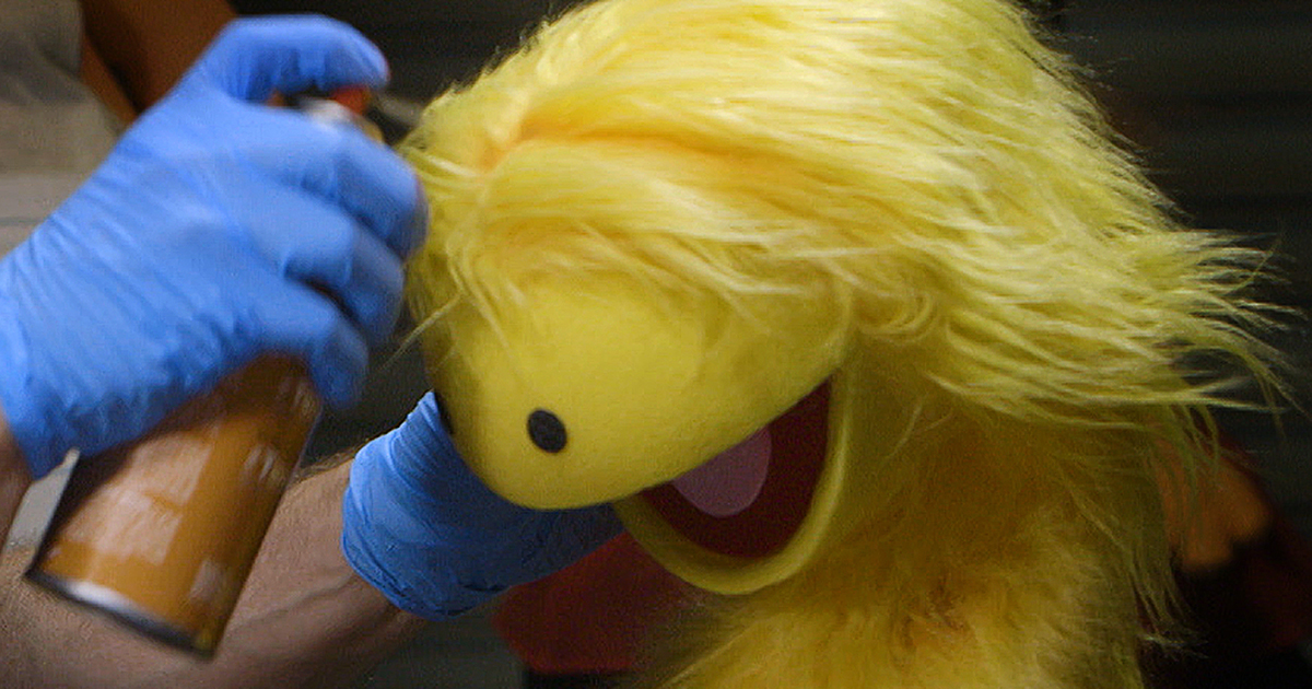 Hand Puppet Detail and Finishing Techniques Part 1 Color & Hair Work