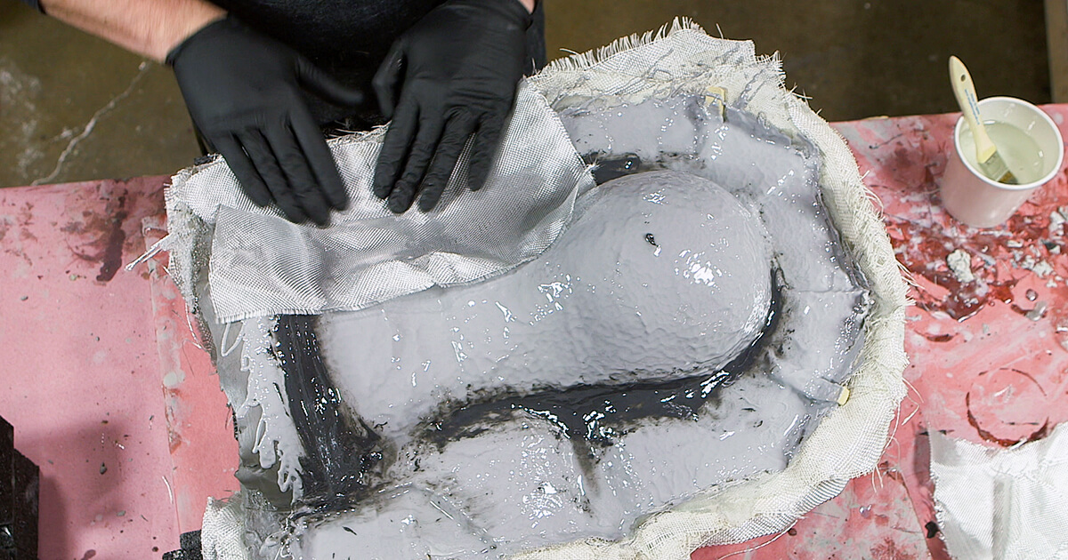 Silicone Mask Making Part 2 Finishing the Epoxy & Fiberglass Mold