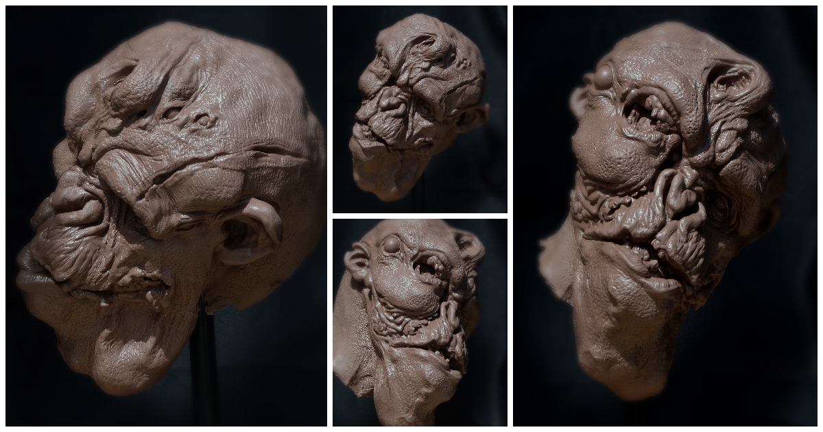 Make Glossy Monster Clay (Master) before Brush-On Silicone : r